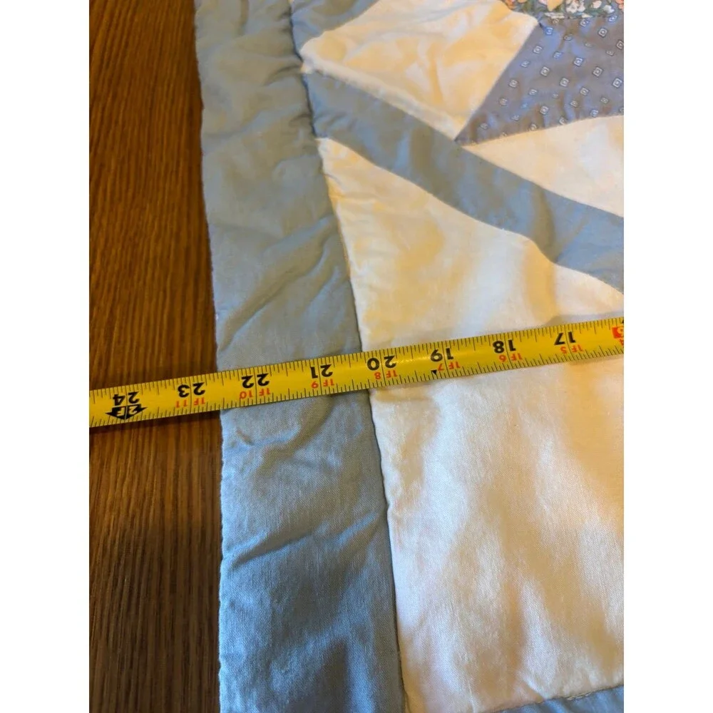 Lone Star quilt pillowcase sham set 2 standard vintage cottagecore farmhouse